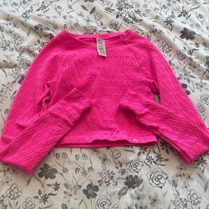 Pink Kids Long Sleeve Top